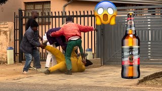 Smashing Peoples Alcohol 🍺 IN SOUTH AFRICA🇿🇦😱 [upl. by Wehrle]