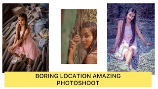 BORING LOCATION AMAZING PHOTOSHOOT STYLE POSES [upl. by Rebliw]