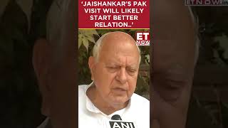 Jaishankars Pak Visit Will Likely Start Better Relation Nc Chief Hails Jaishankars Pakistan Visit [upl. by Mccallum]