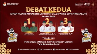 DEBAT KEDUA ANTAR PASANGAN CALON BUPATI DAN WAKIL BUPATI PEMALANG TAHUN 2024 [upl. by Penni]