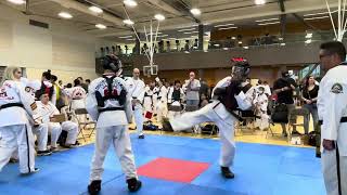 Trad Sparring Kerns Vs Peckum ASU TOURNAMENT RD 1 [upl. by Hawger]