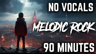 90 Minutes Of Melodic Rock  Instrumental [upl. by Aneloc730]