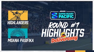 HIGHLANDERS V MOANA PASIFIKA  SR ROUND 1 2024  DELIVEREASY HIGHLIGHTS [upl. by Cutlor]