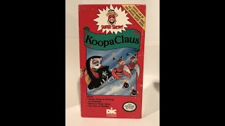 The Super Mario Bros Super Show Koopa Claus 1990 VHS RD [upl. by Halimaj]