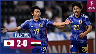 Full Match  AFC U23 Asian Cup Qatar 2024™  SemiFinals  Japan vs Iraq [upl. by Marron]