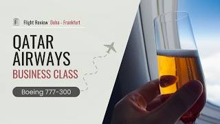 Qatar Airways QSuite B777  The Best Business Class in the World [upl. by Ellerd]