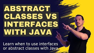 Abstract class vs interface Java  Learn when to use one or another [upl. by Ellennej]