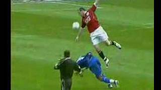 Manchester United vs Porto  Wayne Rooney Red Card [upl. by Munster435]