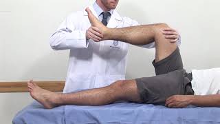 Examen físico de Rodilla  Test de McMurray [upl. by Kunkle]