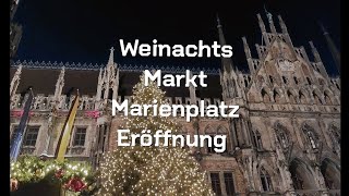 Weinachtsmarkt Marienplatz München vlog [upl. by Jameson52]