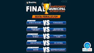 CAMPEONATO MUNICIPAL DE FUTSAL DE BROCHIER  BROCHIERRS  26092024 [upl. by Casi]