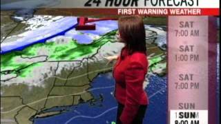 Meteorologist Mallory Brookes Forecast [upl. by Yellat861]