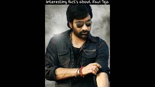 Ravi Teja intresting fact shortviralfactvideoraviteja3332779factshindhi [upl. by Arbas]