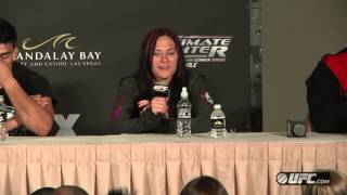 The Ultimate Fighter 17 Finale Postfight Press Conference Highlight [upl. by Esoranna]