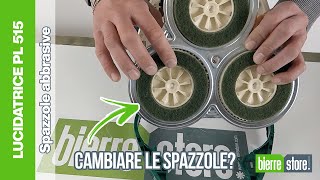 Come cambiare le spazzole della lucidatrice Folletto PL515 pulilux  BierreStore [upl. by Neehcas]