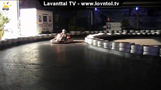 Kartrennen in der Rennsporthalle Friesacher in Wolfsberg [upl. by Nwahser]