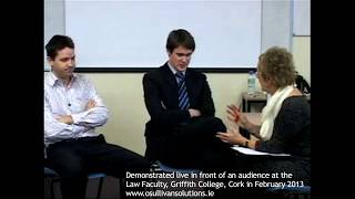 Mediation Demonstration  Getting to Underlying Interests  full version [upl. by Tartan]