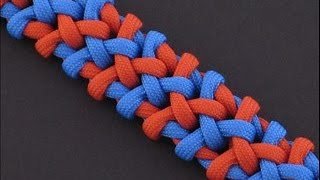 How to Make the Grapevine Sinnet Paracord Bracelet by TIAT [upl. by Kramal]