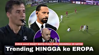 Wasit di BAyar Qatar Untuk Curang  Sorotan Dunia Melihat Indonesia di Curangi Oleh Wasit VS QATAR [upl. by Dorette]