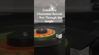 Creedence Clearwater Revival  Run Through the Jungle 45 vinyl vinyl rockmusic fyp 45rpm music [upl. by Ahsieat]