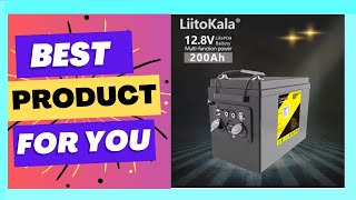 LiitoKala 12V 200Ah 300Ah LiFePO4 Battery 100Ah 120Ah 150Ah Campers Waterproof [upl. by Carlee940]