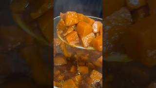 Candied Sweet Potatoes Recipe using HEB frozen Sweet Potatoes [upl. by Terrijo]