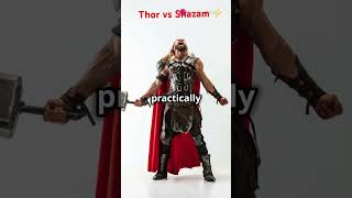 Thor vs Shazam vs thorvsshazam shazam shazamvsthor thorvsshazamfight thorvsshazambattle dc [upl. by Notgnillew]