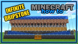 Automatic Dripstone Farm Minecraft 120  121  Minecraft Dripstone Breeder [upl. by Eusadnilem]