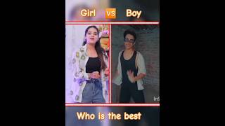 Boy 🆚 Girl 😍ashupal007 dance dancevideo shorts trendingviral youtubeshorts bhojpuri [upl. by Quickel]