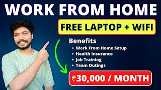 Work From Home Jobs 2024  Work At Home Jobs  Remote Jobs for freshers Job4freshers ​ [upl. by Armmat]