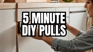 Install Cabinet Pulls in 5 MINUTES DIY Jig Crazy Easy [upl. by Wertheimer]