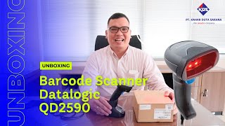 Unboxing Barcode Scanner Datalogic  QD2590 [upl. by Yevi555]