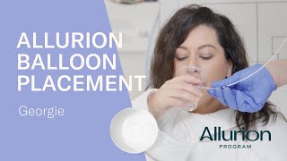 Georgies Allurion Gastric Balloon Placement [upl. by Eirena]