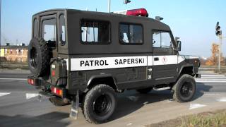 Alarmowo patrol saperski z Elbląga w Gdańsku [upl. by Yrrum]