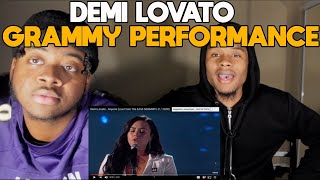 Demi Lovato  Anyone Live From The 62nd GRAMMYs ®  2020 Reaction [upl. by Iver]