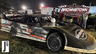 Championship Night Part 2  Brownstown Speedway  Feature Races UHD [upl. by Aizek]