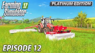 CANOLA HARVEST  Farming Simulator 17 Platinum Edition  Estancia Lapacho  Episode 12 [upl. by Ahsac544]