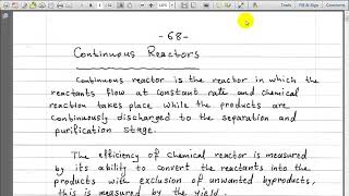 Bioreaction 91CSTR KECBU [upl. by Amsed932]