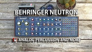 Behringer Neutron an ambient track tutorial [upl. by Endo]