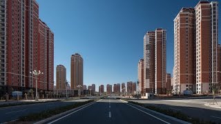 Surreal photos show the inside of Chinas largest ghost city [upl. by Enaasiali477]