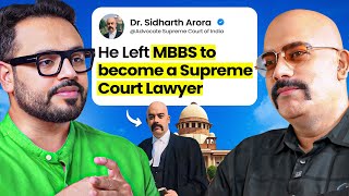 Doctor Turned Supreme Court Lawyer Shares How Doctors Can BE SAFE Legally Ft Dr Sidharth Arora [upl. by Odlaner363]