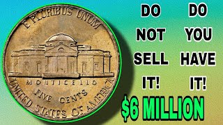 SUPER RARE TOP 6 JAFFERSON NICKELS WORTH HUGE MONEY Valuable nickels to look for [upl. by Coffey]