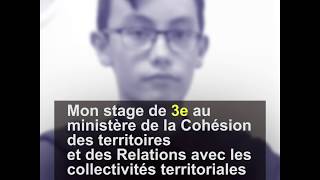 Mon stage de 3ème au ministère  Alexandre élève du collège Pierre Mendès France 20e [upl. by Naired]