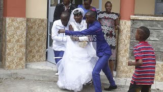 MOST DRAMATIC WEDDING EVER AIRED ON KENYA TV [upl. by Gio]