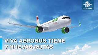 Estas son las nuevas rutas de Viva Aerobus desde el AIFA [upl. by Cousins892]