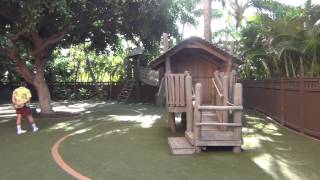 Walk Thru Aunties Beach House at Aulani a Disney Resort [upl. by Mahgem]