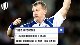 Nigel Owens Hilarious OneLiners [upl. by Akiam]