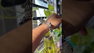 Bangle from flipkart🖇️🎀✨jwellery bangles flipkart silverjwellery shortsfeed youtubeshorts [upl. by Yolanthe]