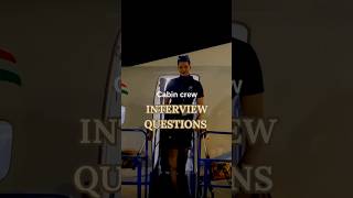 CABIN CREW INTERVIEW QUESTIONS ✈️ shorts [upl. by Tezzil438]