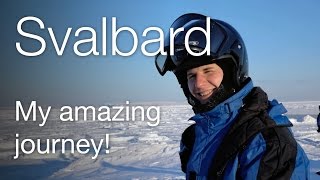 Svalbard  An Amazing Journey Drone footage Dog sledding and Snowmobile rides [upl. by Clerc]